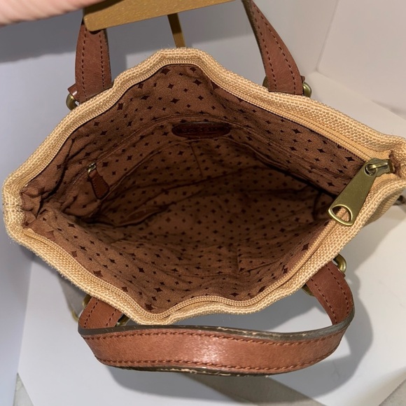 Fossil Womens Explorer Fold Over Bag - Picture 7 of 13